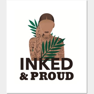 inked and proud Posters and Art